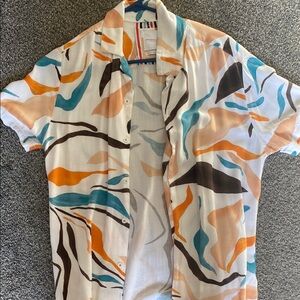 Denim & Flower Multicolor Striped Shirt